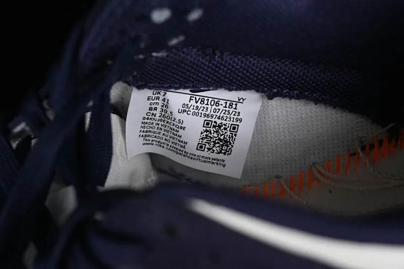 All Categories Nk SB Dunk Series Nk SB Dunk Low Low-top Casual Shoes Foreign Trade Version Nk Dunk Low Retro "Navy Blue" Purple Gold White SB Low-top Casual Shoes FV8106-181